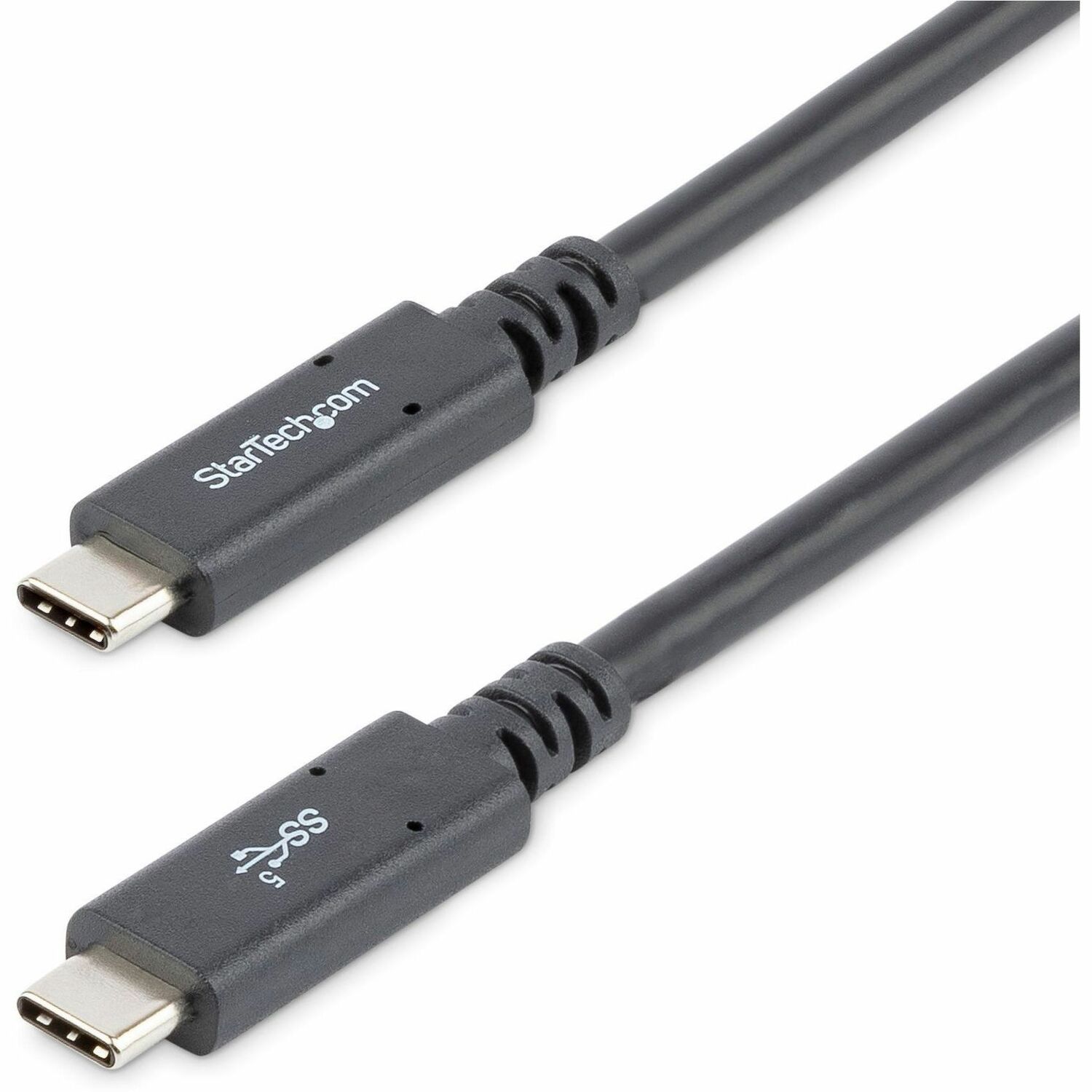 StarTech 6ft (1.8m) USB-C Cable, USB 5Gbps, 100W (5A) PD, Certified Works with Chromebook, 4K 60Hz DP Alt Mode, USB-IF Certified