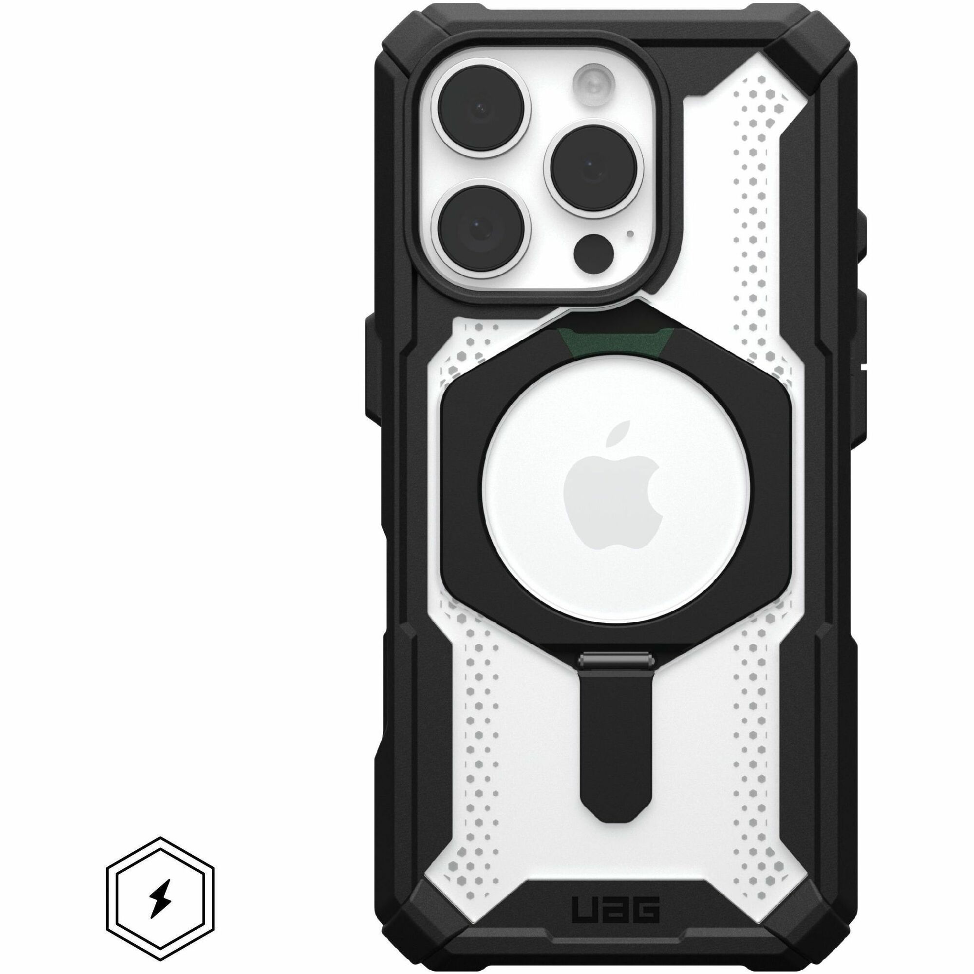 Urban Armor Gear Plasma XTE iPhone 16 Pro Case - Black/Clear