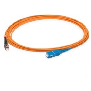 AddOn 1m ST to ST Orange OM1 Simplex OFNR (Riser-Rated) MMF Fiber Patch Cable