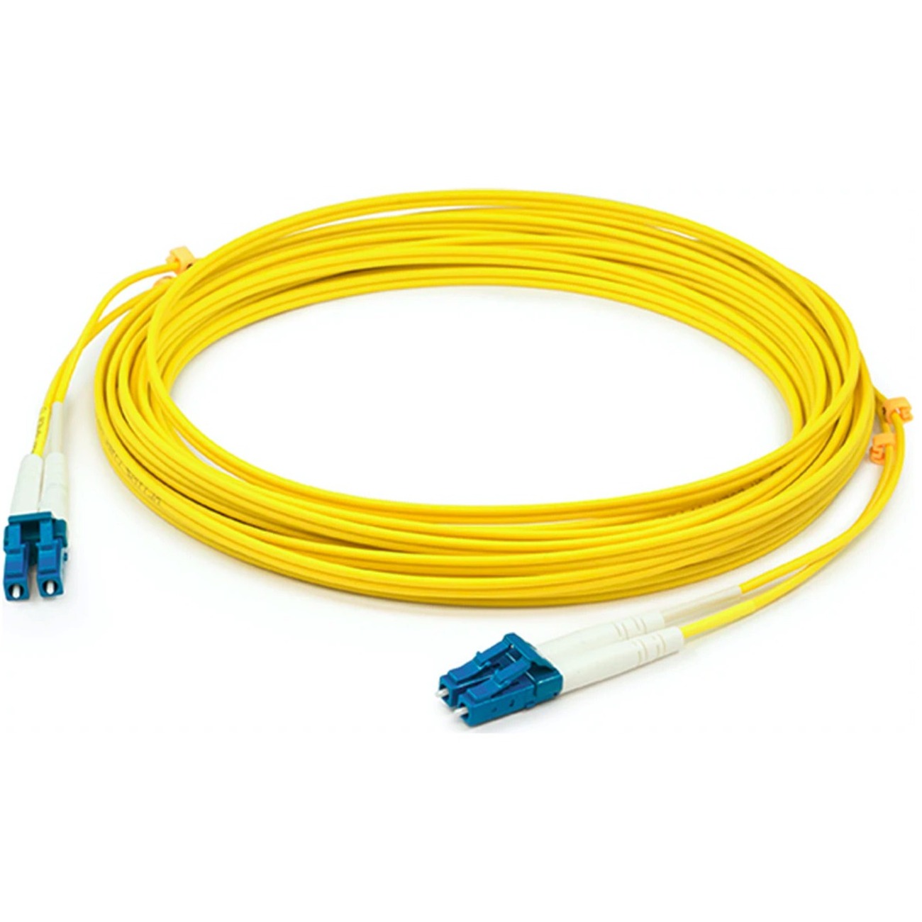 AddOn 98m LC to LC Yellow OS2 Duplex LSZH SMF Fiber Patch Cable