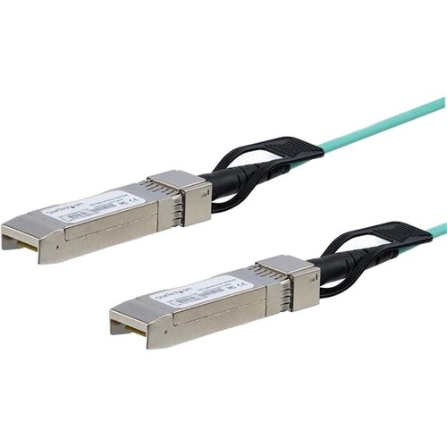 StarTech Cisco SFP-10G-AOC5M Compatible 5m 10G SFP+ to SFP AOC Cable - 10GbE SFP+ Active Optical Fiber - 10Gbps SFP + Cable 16.4'