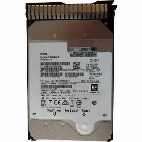 HPE 12 TB Solid State Drive - 3.5" Internal - SATA (SATA/600)