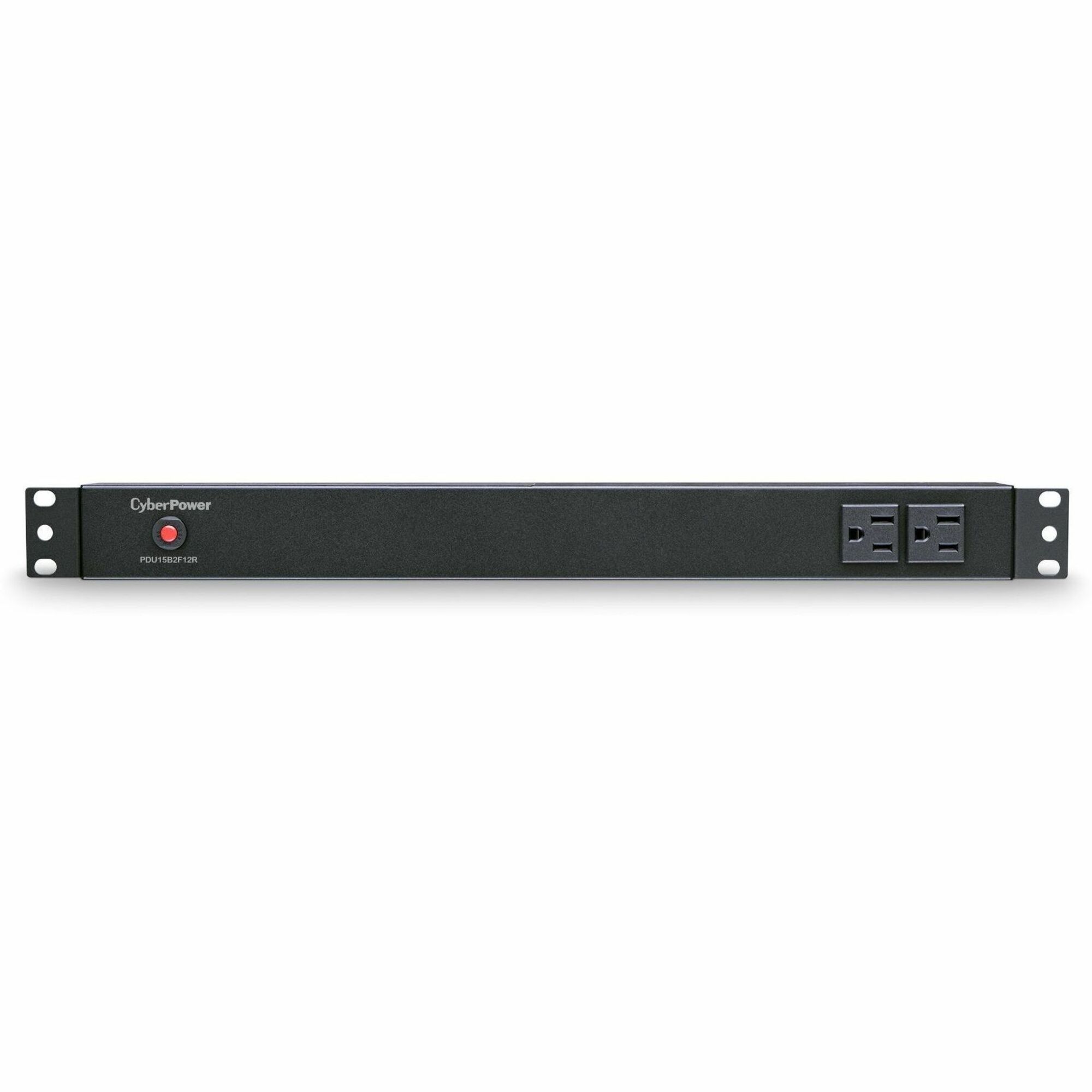 CyberPower PDU15B2F12R 100 - 125 VAC 15A Basic PDU