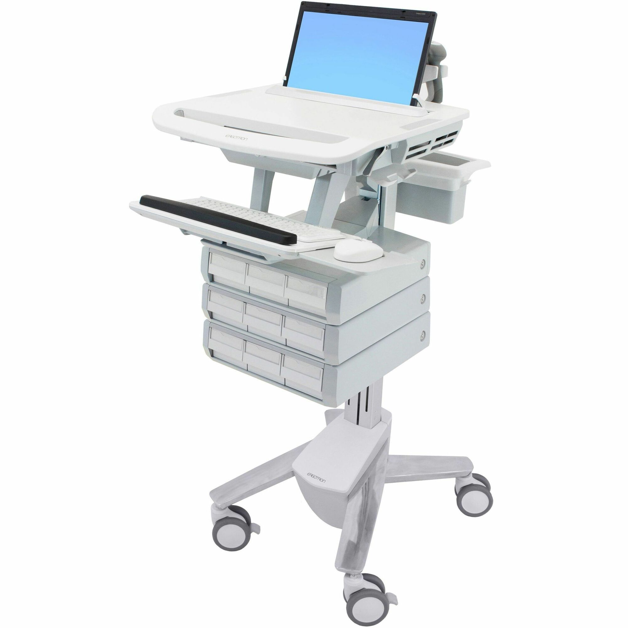 Ergotron StyleView Laptop Cart, 9 Drawers (3x3)