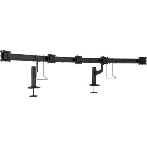 Chief Kontour K4 5x1 Grommet Mounted Array Display Mount - For 10-24 Inch Monitors - Black