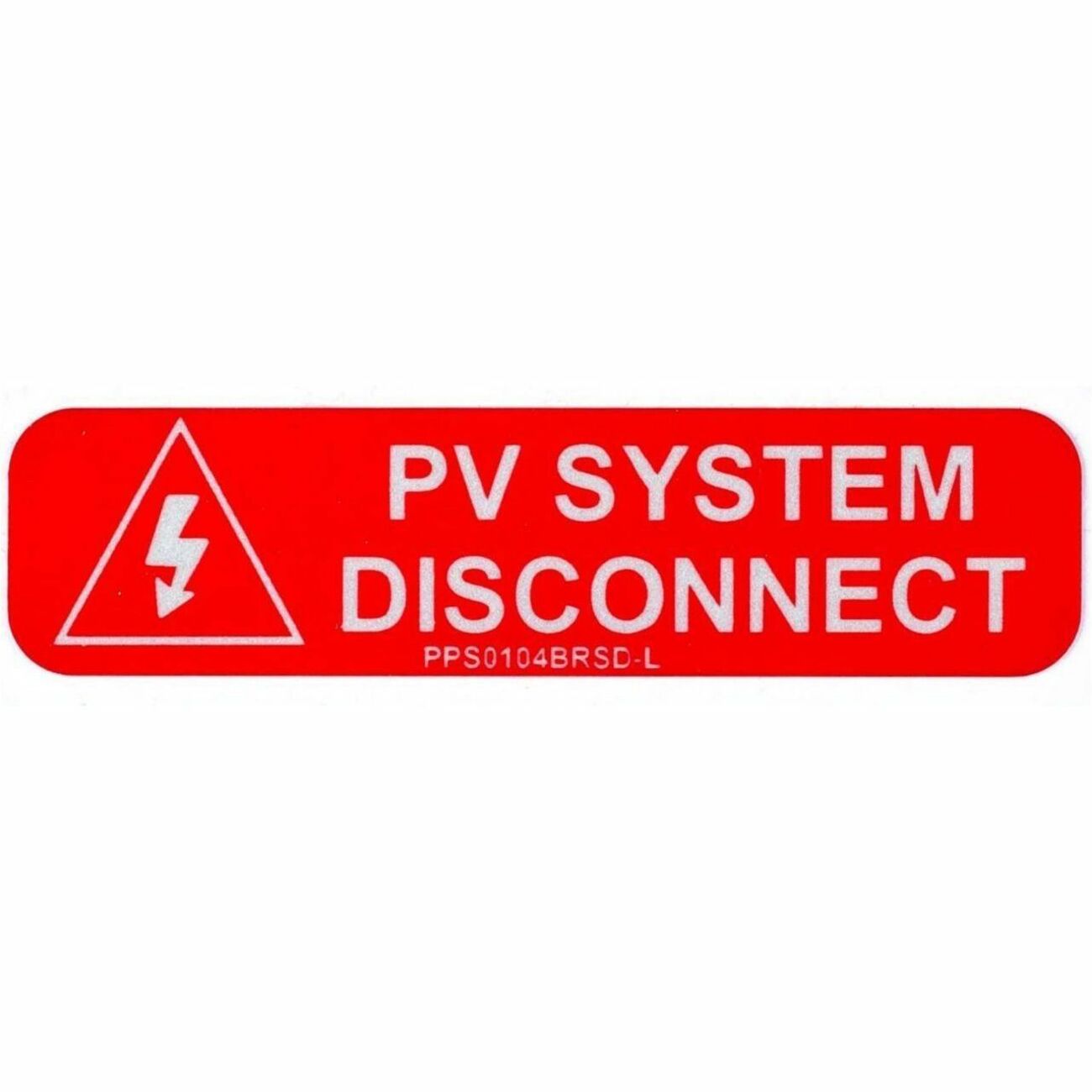 Panduit Solar Label