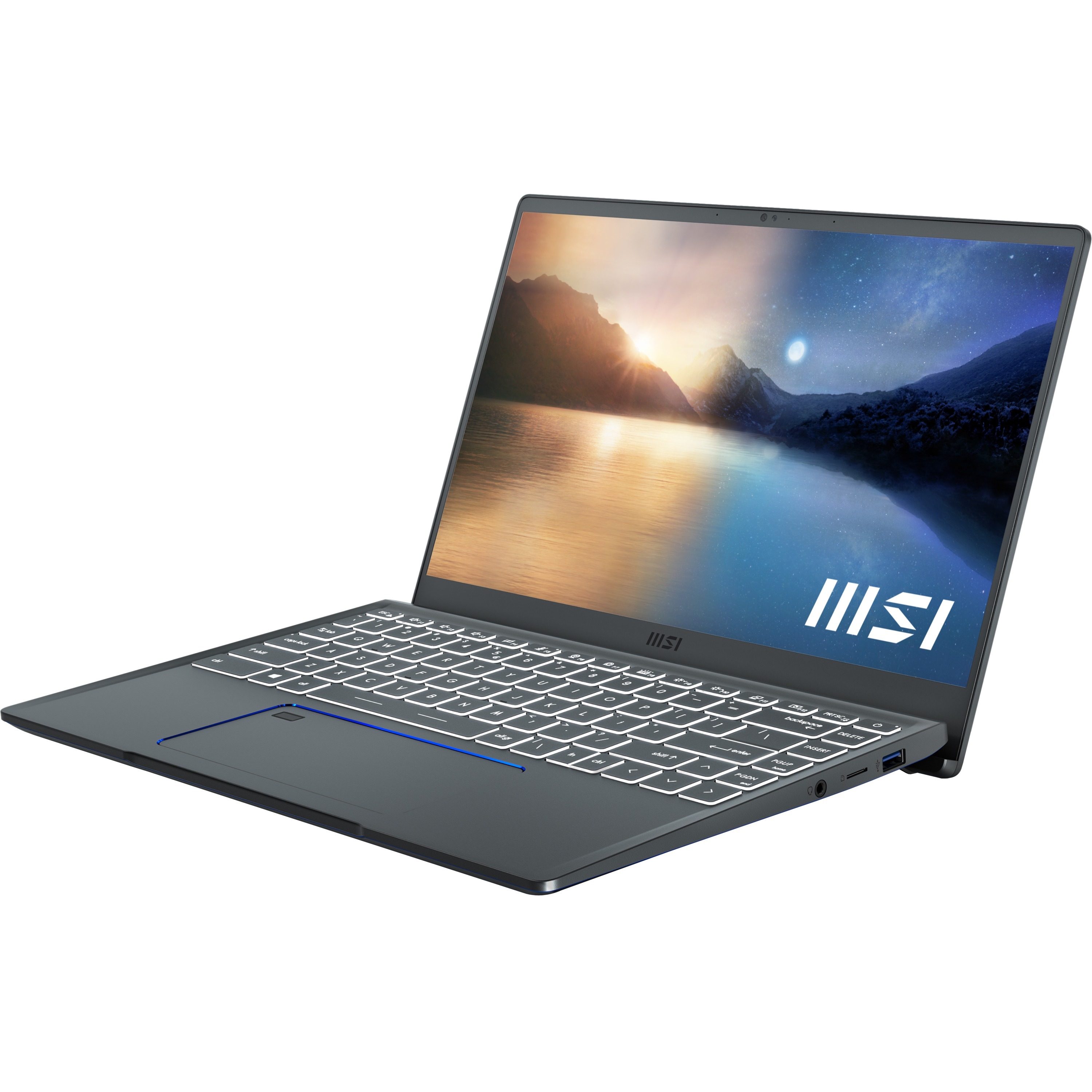 MSI Prestige 14 EVO Prestige 14 EVO A11M-614 14" Rugged Notebook - Full HD - Intel Core i7 11th Gen i7-1185G7 - 32 GB - 1 TB SSD - Carbon Gray