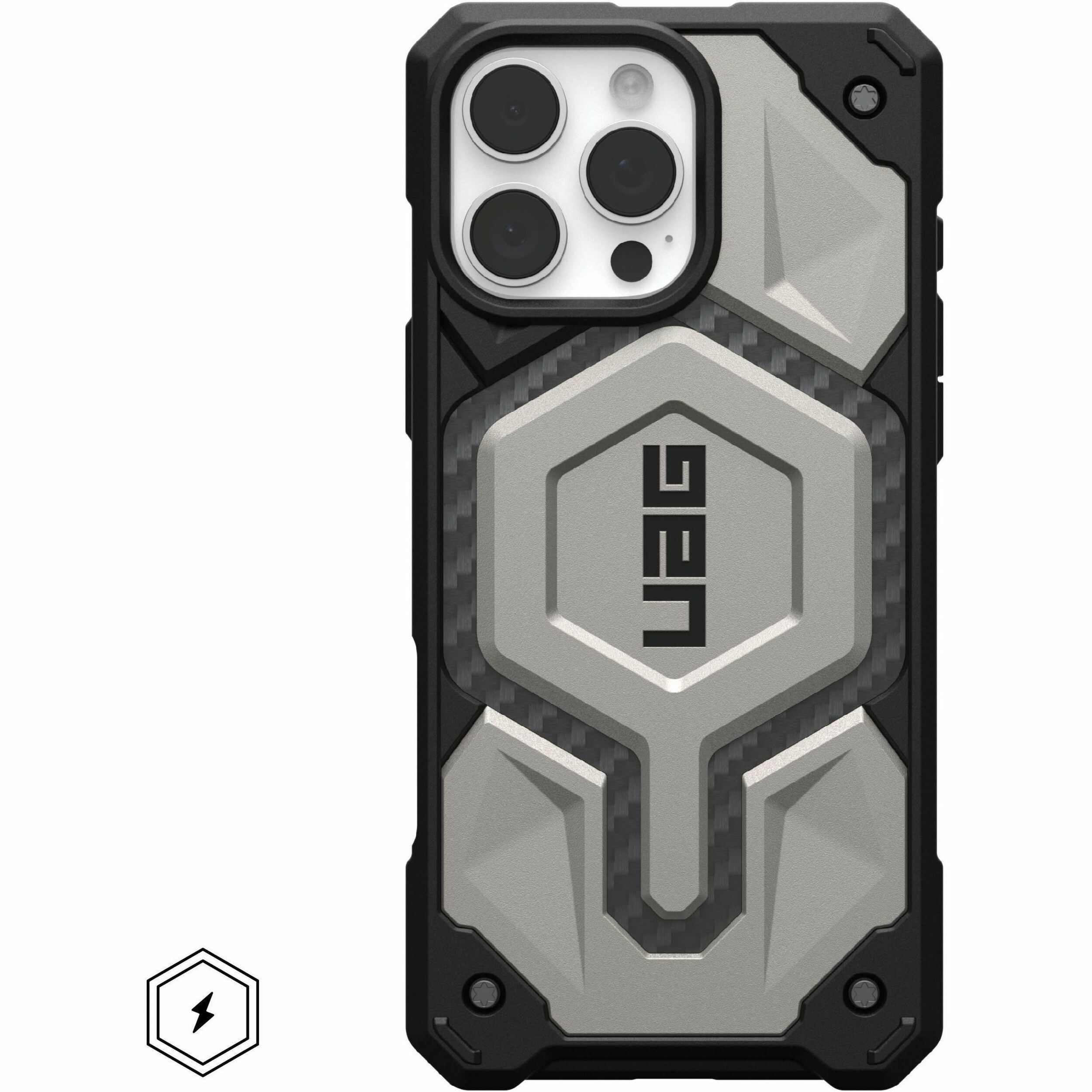Urban Armor Gear Monarch Pro iPhone 16 Pro Max Case - Titanium