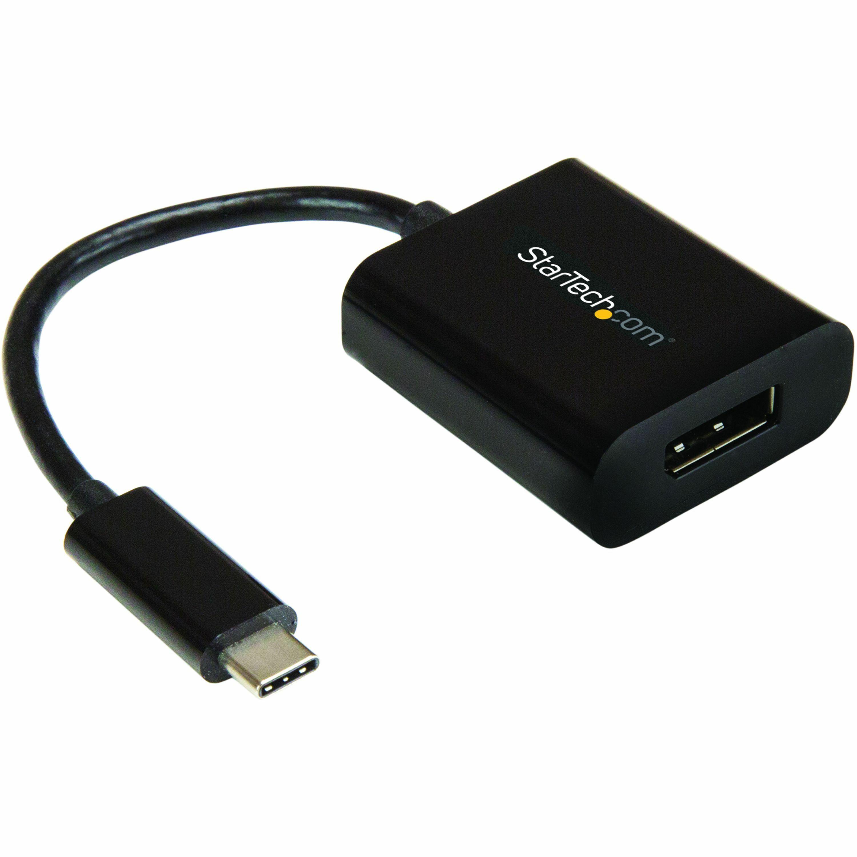 StarTech USB C to DisplayPort Adapter 4K 60Hz - USB Type-C to DP 1.4 Monitor Video Converter (DP Alt Mode) - Thunderbolt 3 Compatible