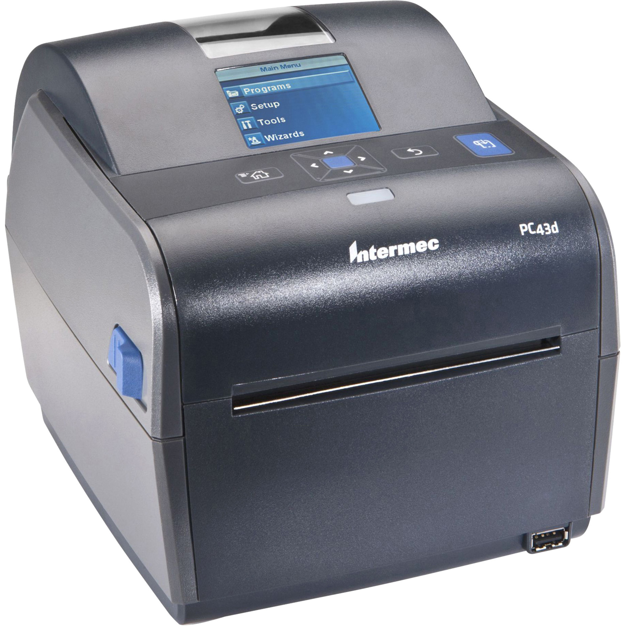 Intermatic PC43d Desktop Direct Thermal Printer - Monochrome - RFID Label Print - USB