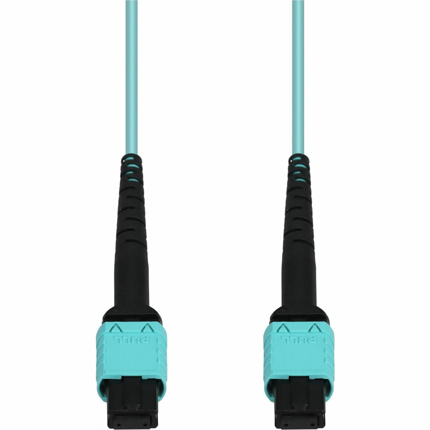 AddOn 0.5m MPO/UPC to MPO/UPC Aqua OM4 OFNR (Riser-Rated) 12-Strand Fiber Patch Cable
