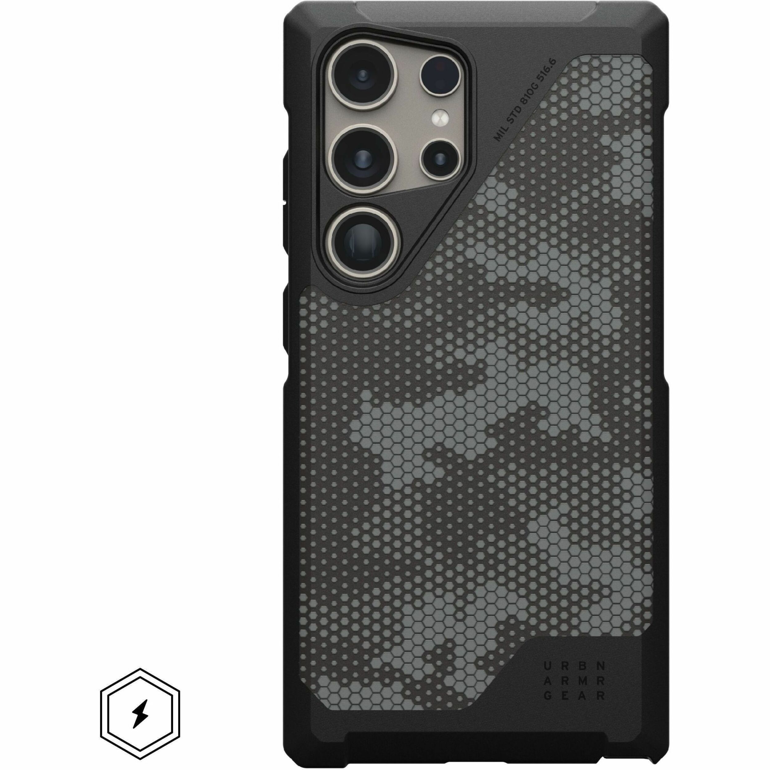 Urban Armor Gear Metropolis LT Galaxy S24 Ultra Case - Micro Hex Camo Graphite