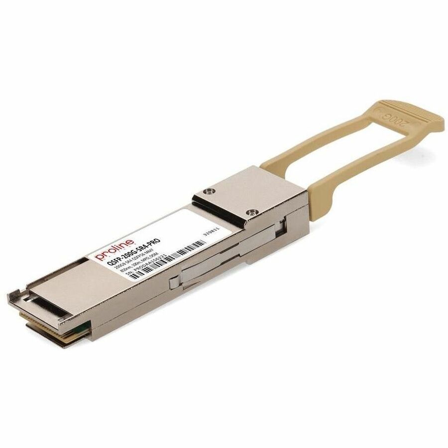 Proline Arista Networks&reg; QSFP-200G-SR4 Compatible 200GBase-SR4 QSFP56 Transceiver (MMF, 850nm, 100m, MPO, DOM)