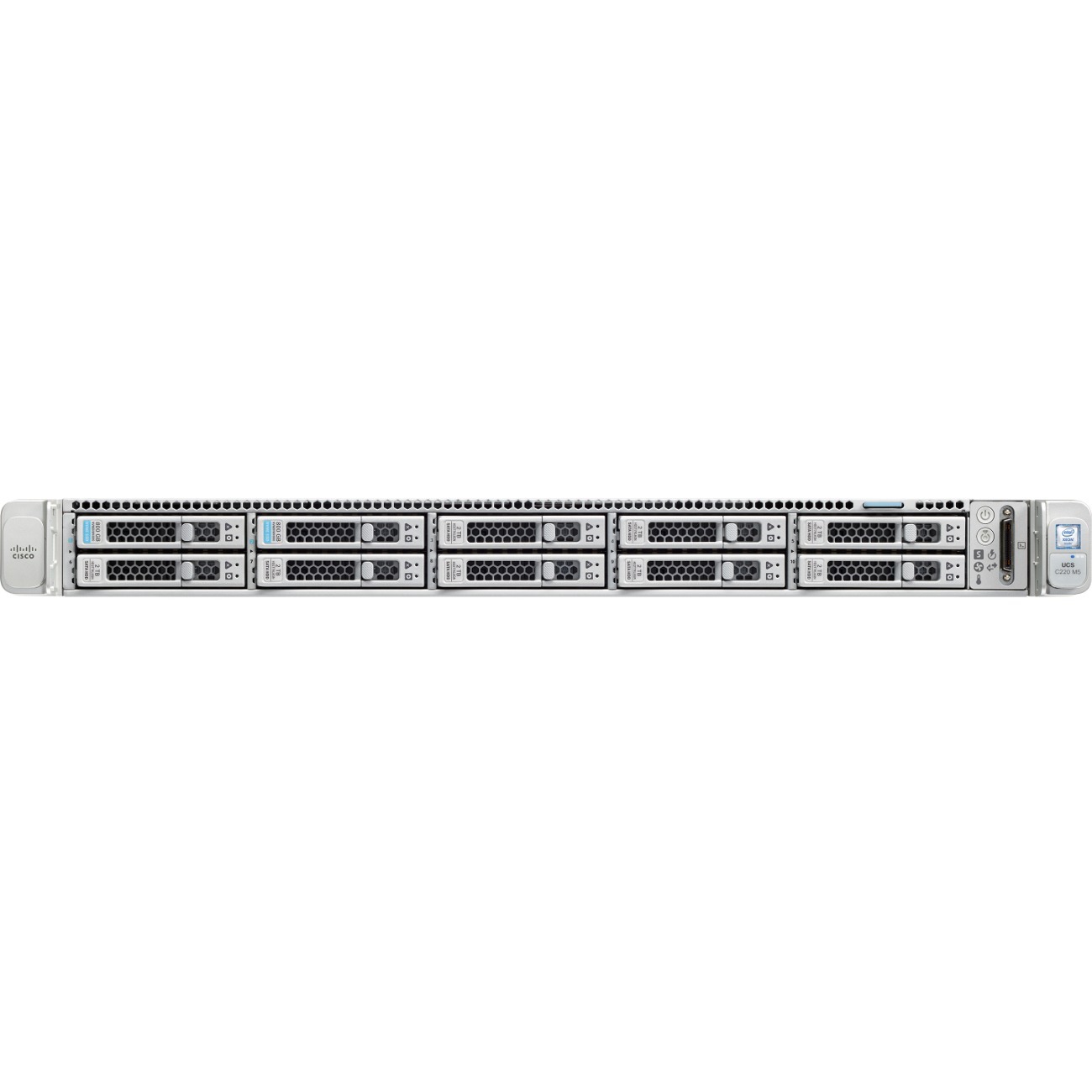 Cisco Barebone System - 1U Rack-mountable - 2 x Processor Support