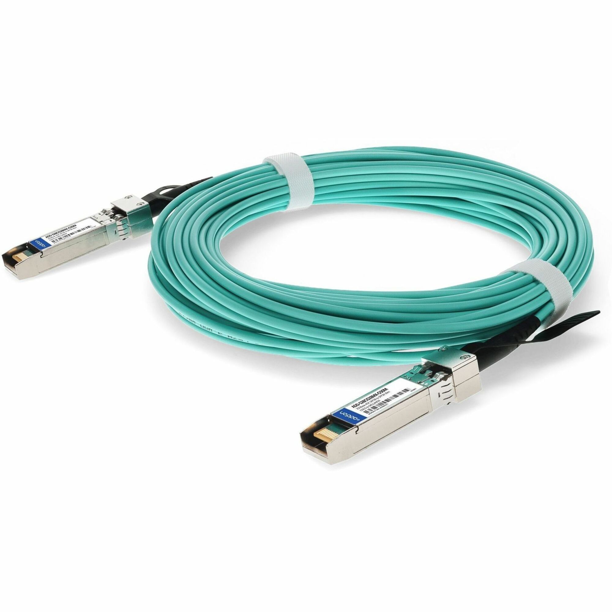 AddOn Cisco® SFP-25G-AOC30M to Mellanox® MMA2P00-AS Compatible TAA Compliant 25GBase-AOC SFP28 to SFP28 Active Optical Cable (850nm, MMF, 30m)