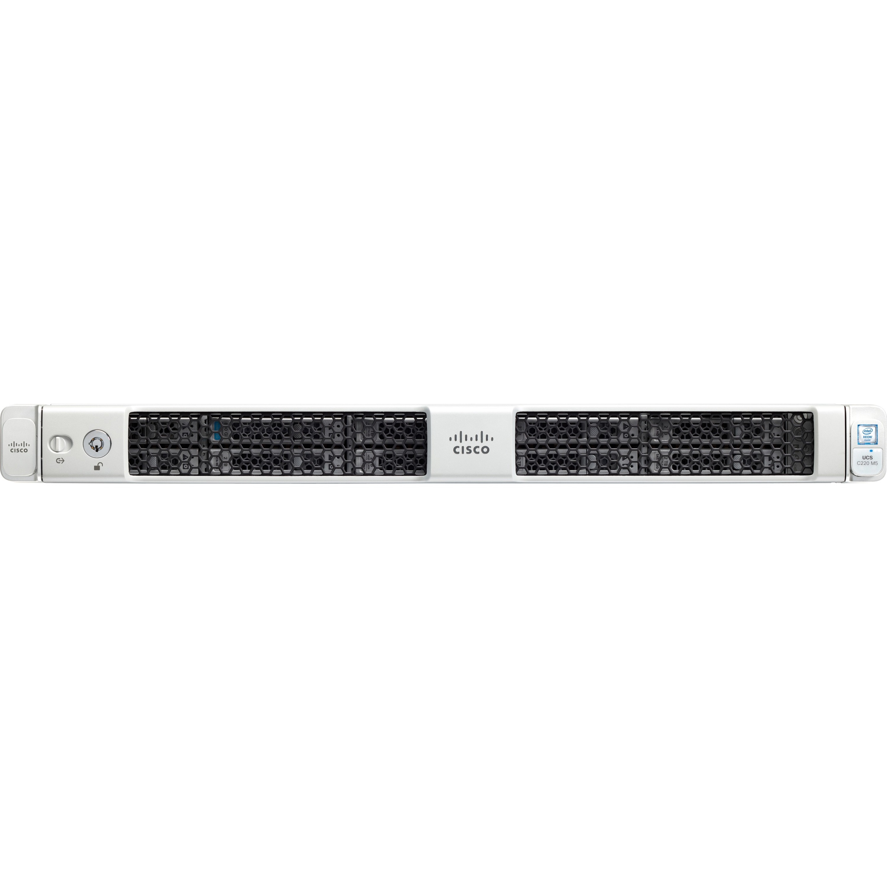Cisco C220 M5 1U Rack Server - 2 Xeon Silver 4114 2.20 GHz - 32 GB RAM - 12Gb/s SAS Controller