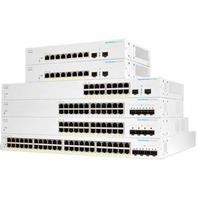 Cisco Business CBS220-8FP-E-2G Ethernet Switch