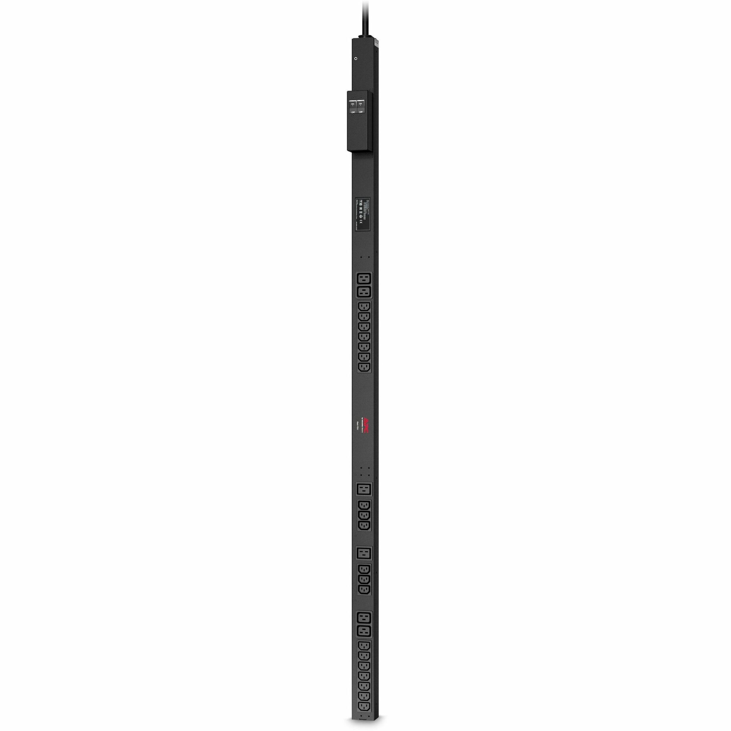 APC NetShelter Basic Rack PDU, Vertical, 220-240V, 32A, 20 C13 and 6 C19 outlet