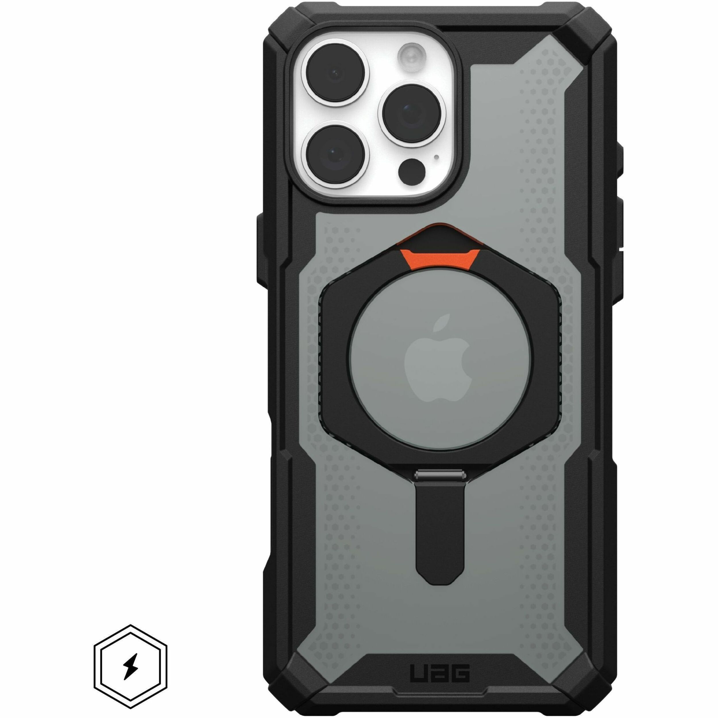 Urban Armor Gear Plasma XTE iPhone 16 Pro Max Case - Black/Orange