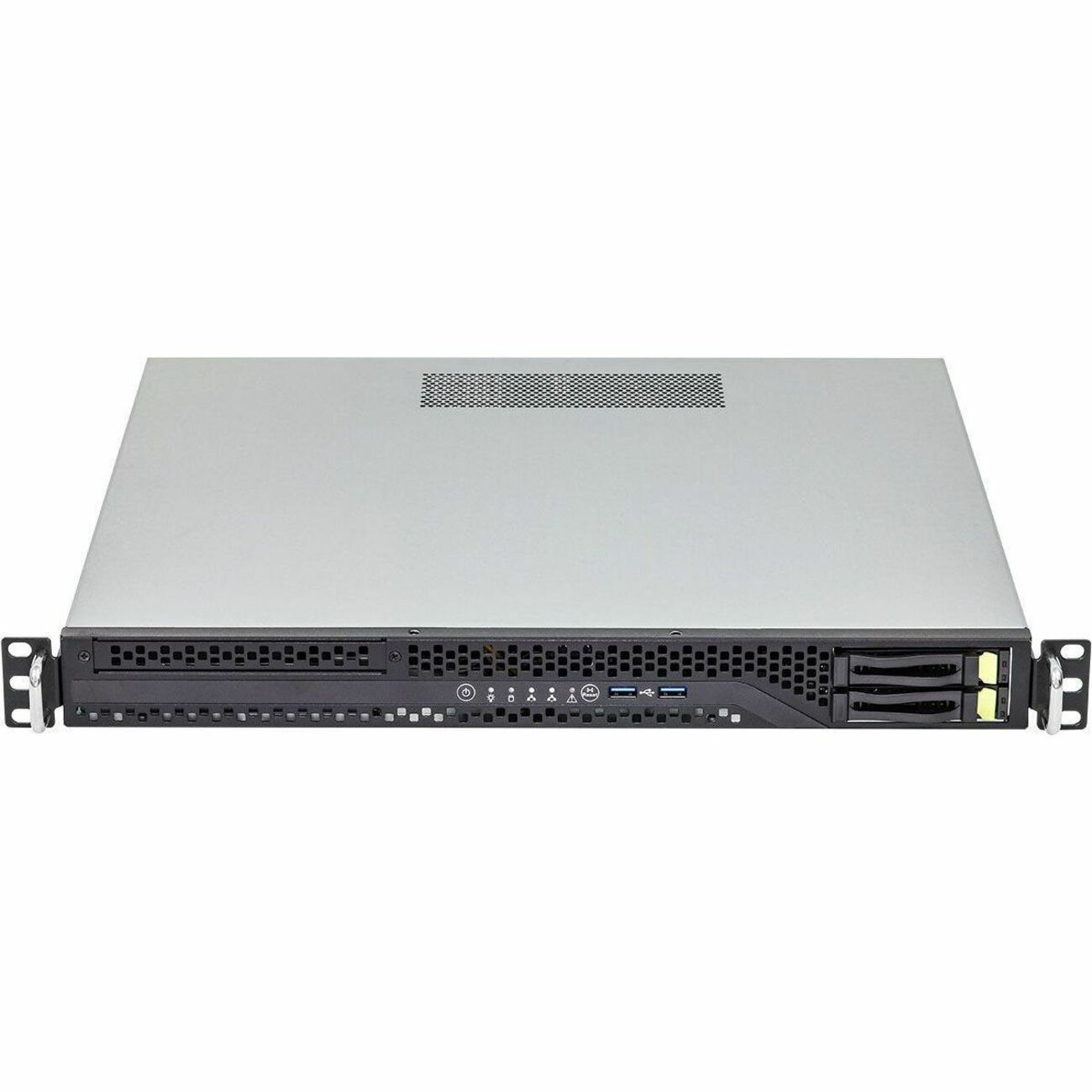 ASRock Rack 1U2E-X570 Barebone System - 1U Rack-mountable - Socket AM4 - 1 x Processor Support