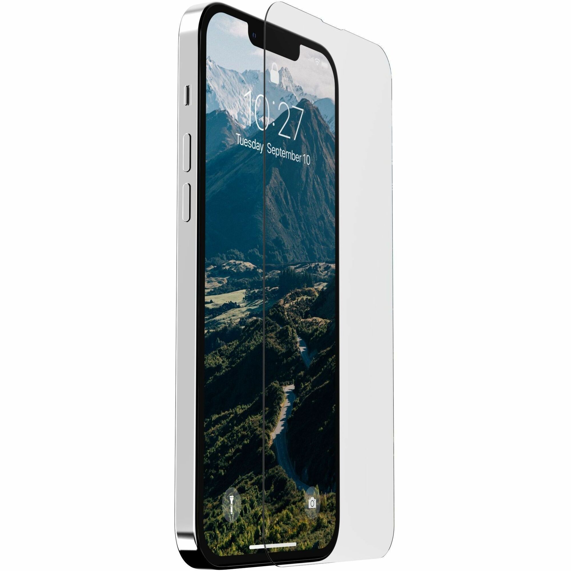Urban Armor Gear Glass Screen Protector Shield for iPhone 13 Pro Max 5G - Clear Clear