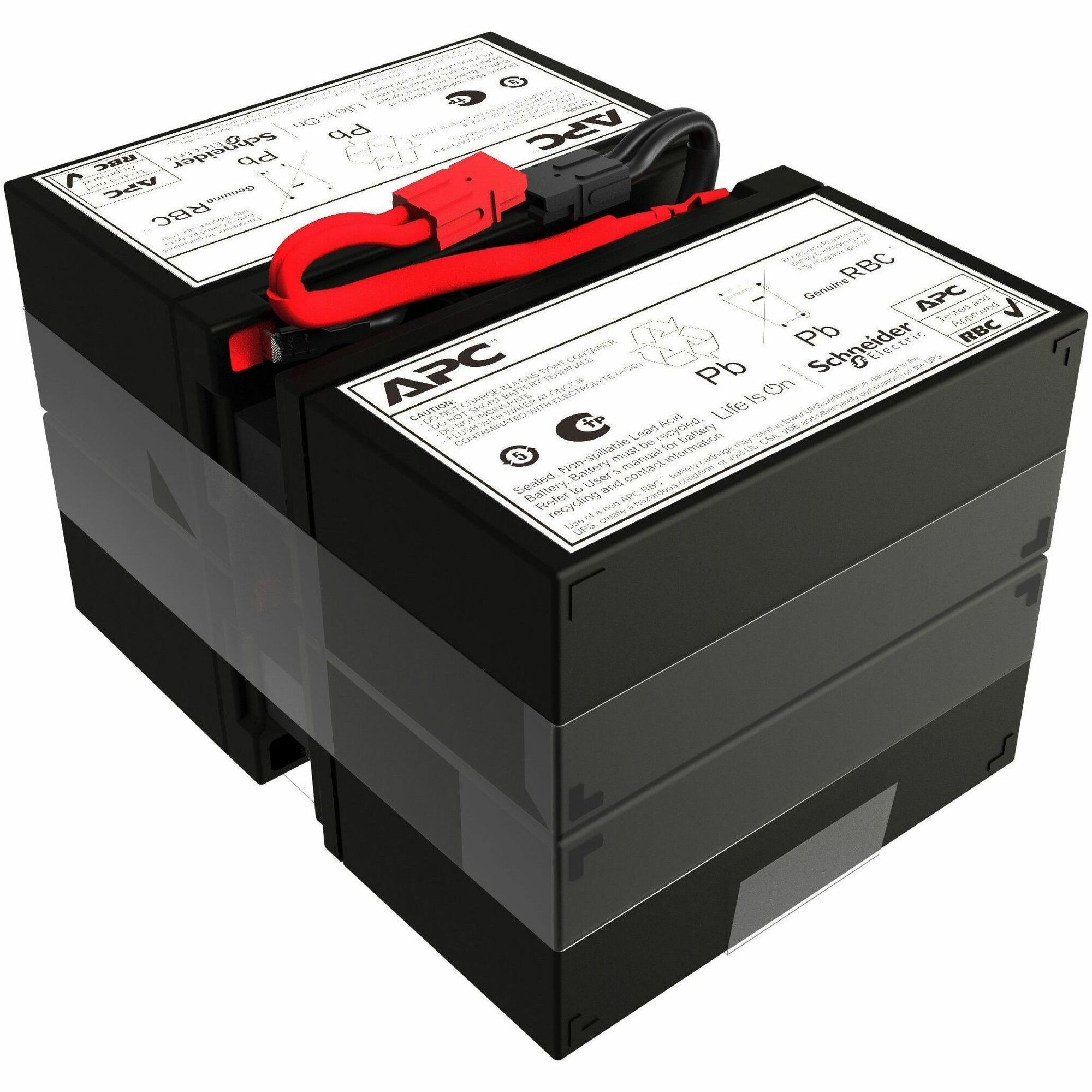 APC Replacement Battery Cartridge, VRLA, 9Ah, 48V DC, 2-year warranty