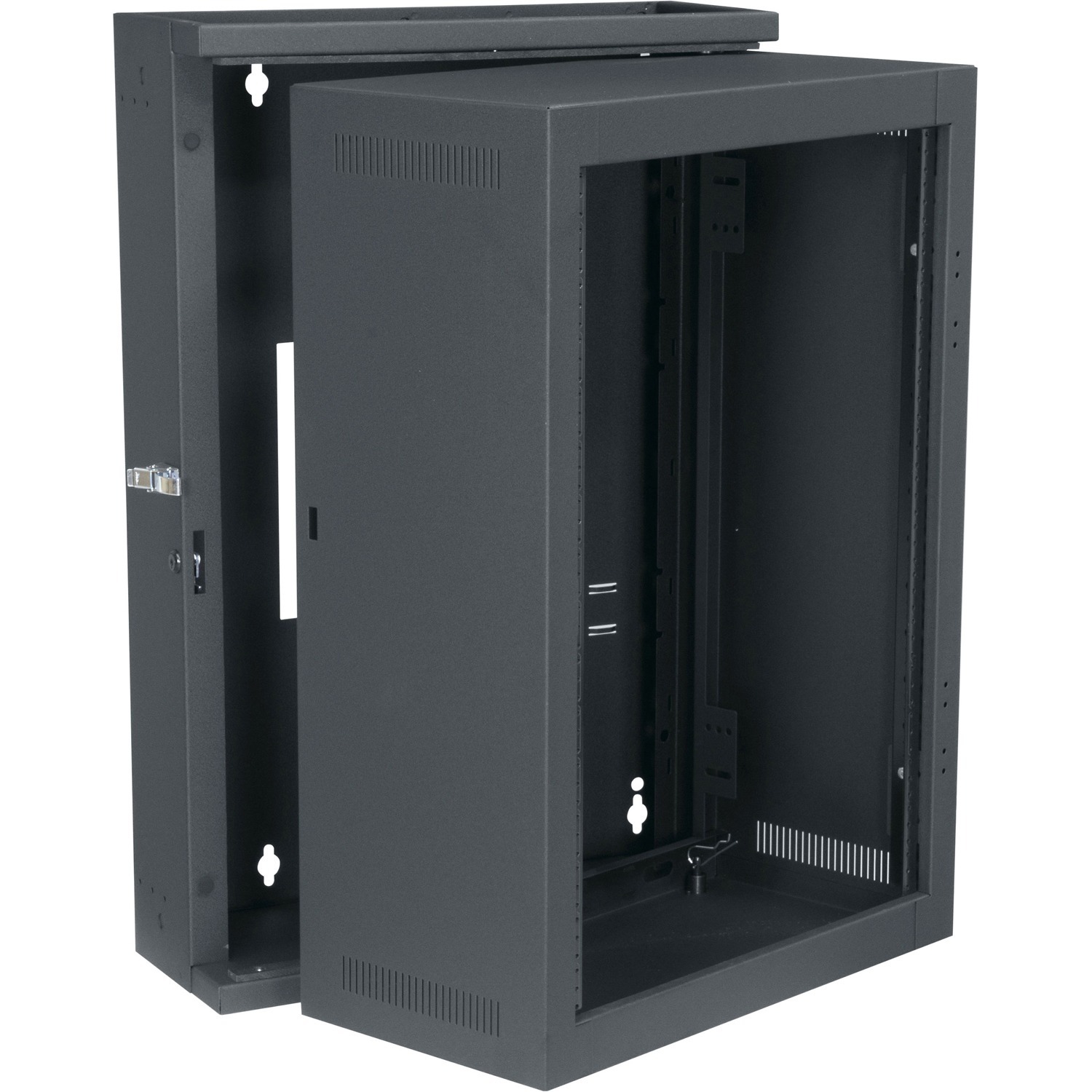 Middle Atlantic EWR 16RU Pivoting Wall Mount Enclosure - No Front Door - 22in Depth Wall Mount Rack - TAA Compliant