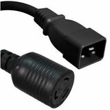 L6-20R TO C20 OUTPUT WHIP - 1 FOOT