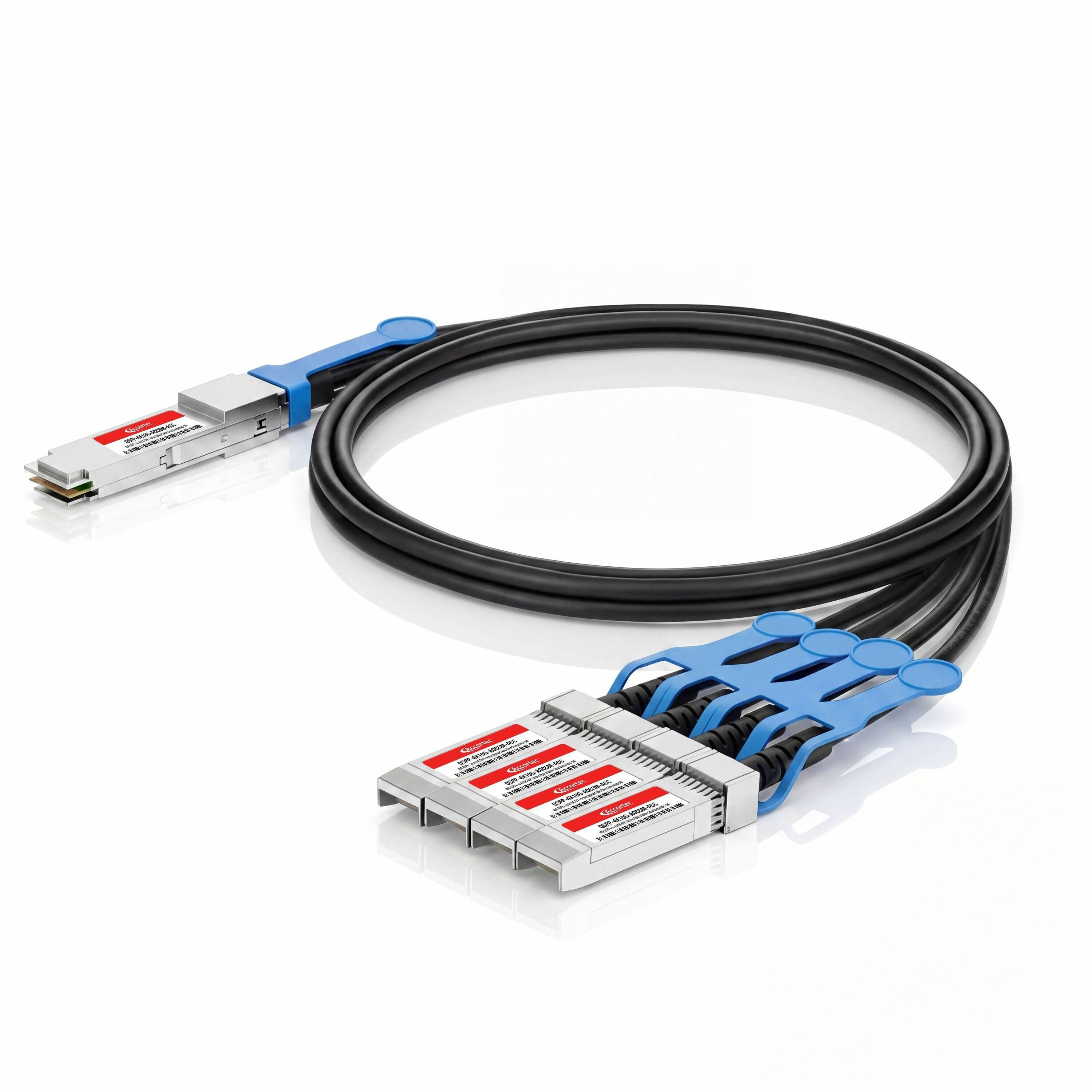 Accortec40G QSFP+ to 4x10G SFP+ Active Optical Cable Cisco Compatible- 5M