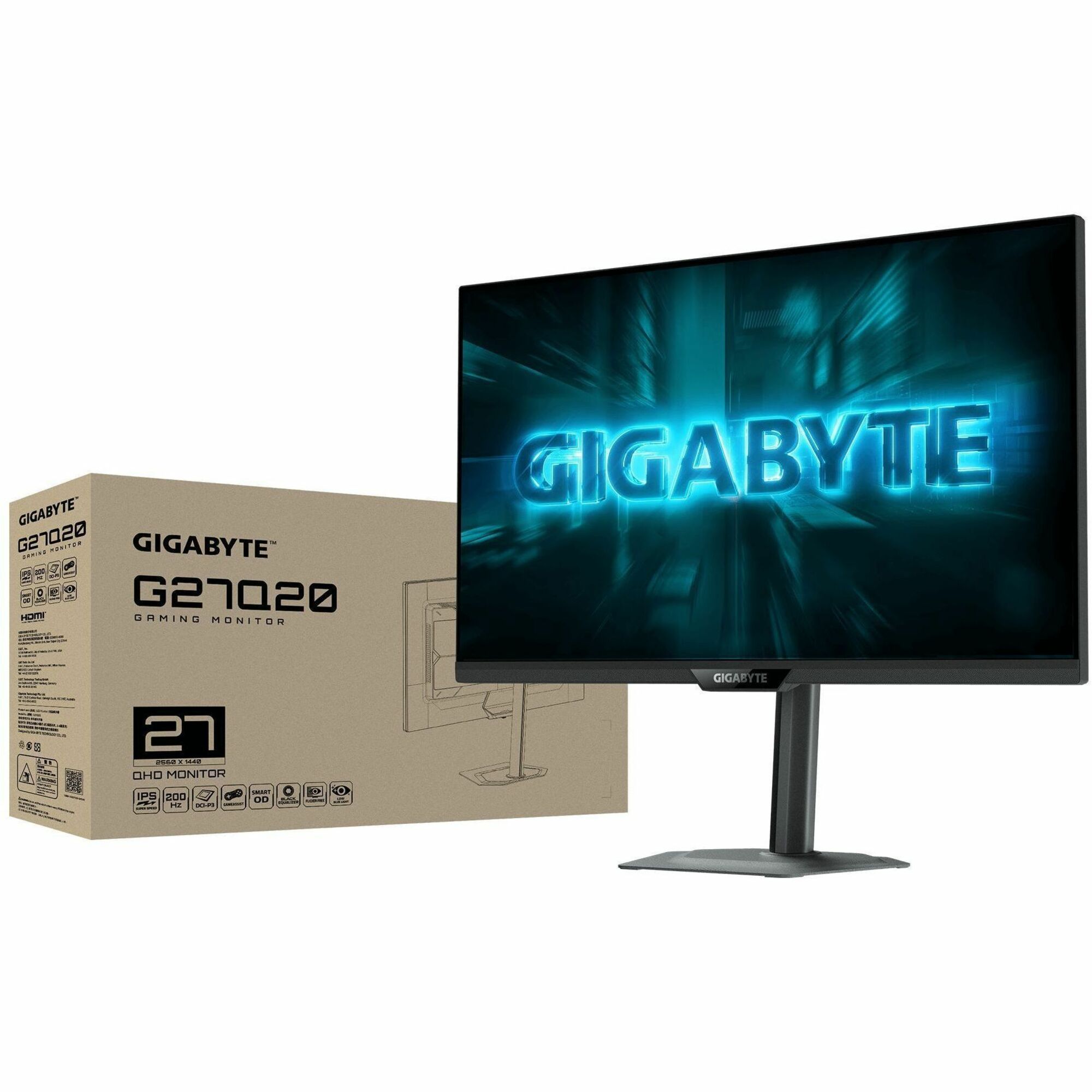 GIGABYTE G27Q20 27" Class WQHD Gaming LCD Monitor