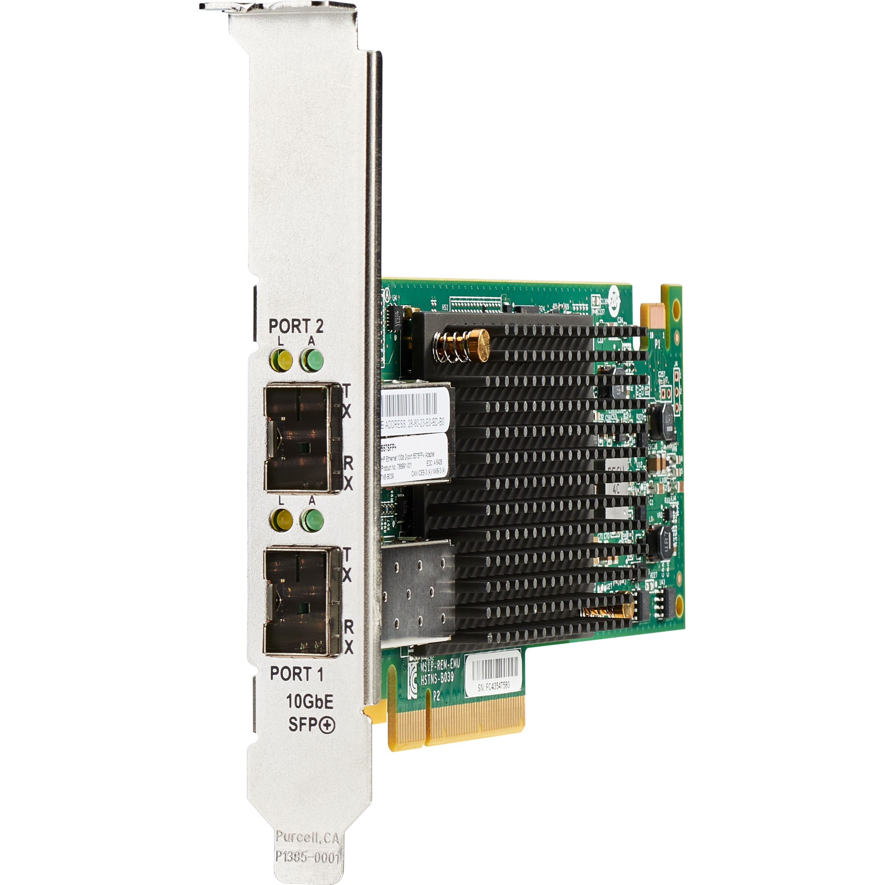 HPE-IMSourcing Ethernet 10Gb 2-port 557SFP+ Adapter