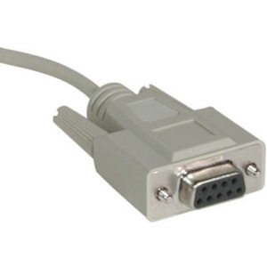 C2G 10ft DB25 Male to DB9 Female Serial RS232 Null Modem Cable