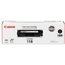 Canon No. 118 Original Laser Toner Cartridge - Black - 2 / Pack