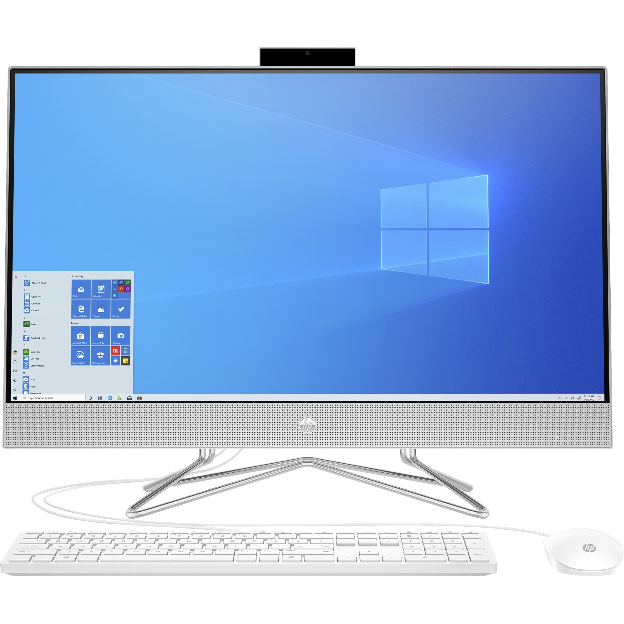 HP 27-dp0000 27-dp0160 All-in-One Computer - AMD Ryzen 5 4500U - 16 GB - 512 GB SSD - 27" Full HD Touchscreen - Desktop