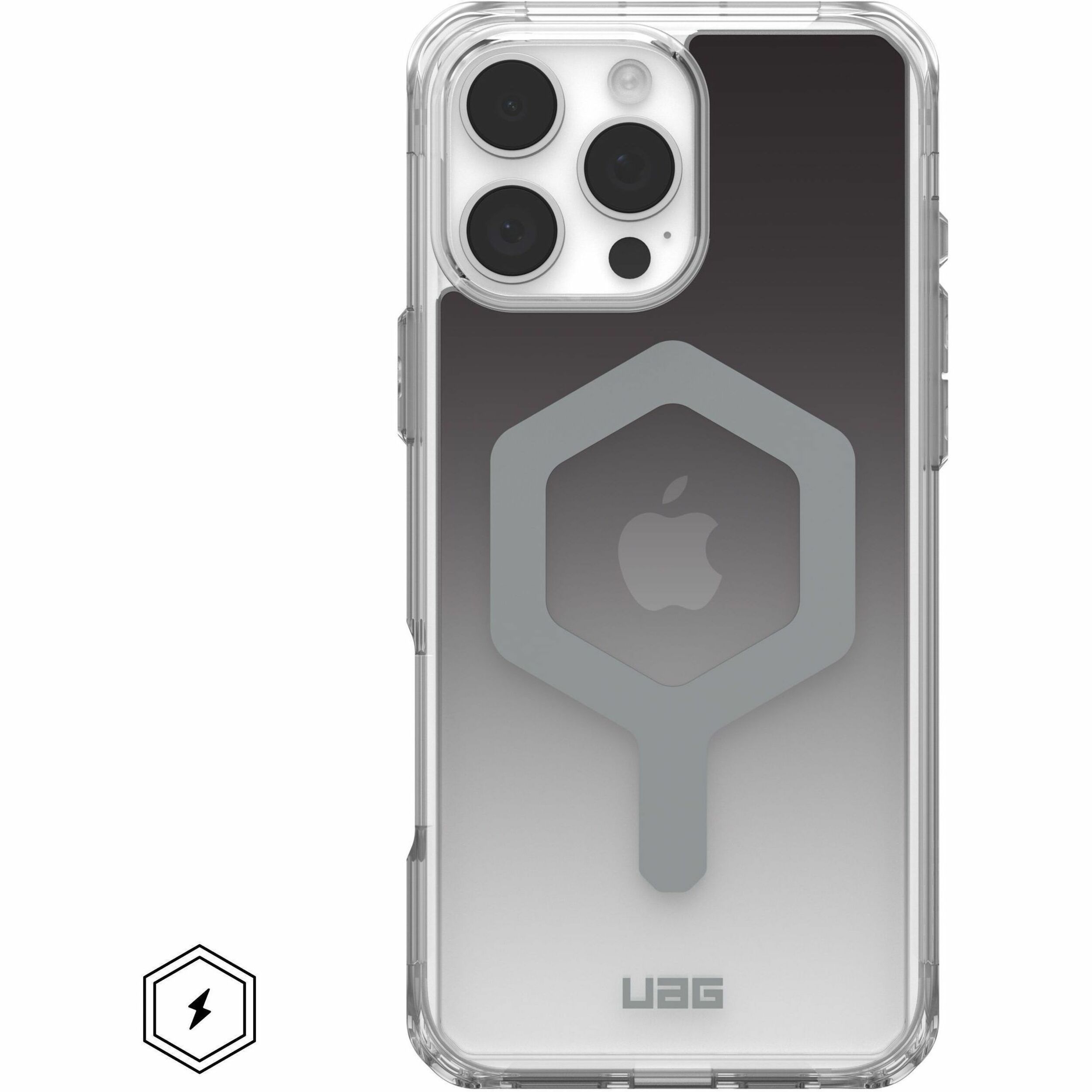Urban Armor Gear Limited Edition Plyo iPhone 16 Pro Max Case - Black/Clear Ombr&eacute;