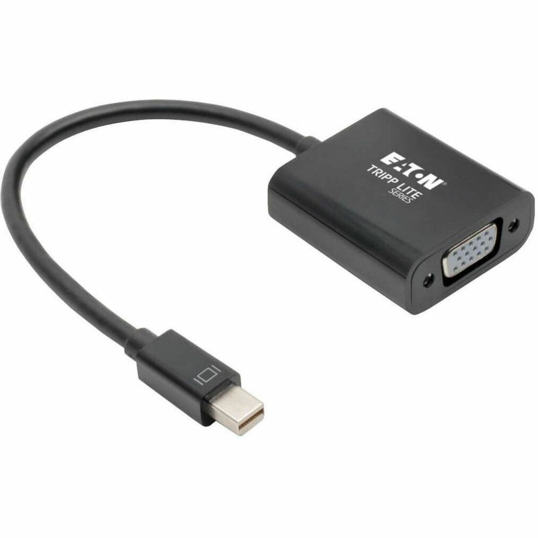 Eaton Tripp Lite Series Keyspan Mini DisplayPort to Active VGA Adapter, Video Converter, DP1.2, (M/F), Black, 6-in. (15.24 cm)