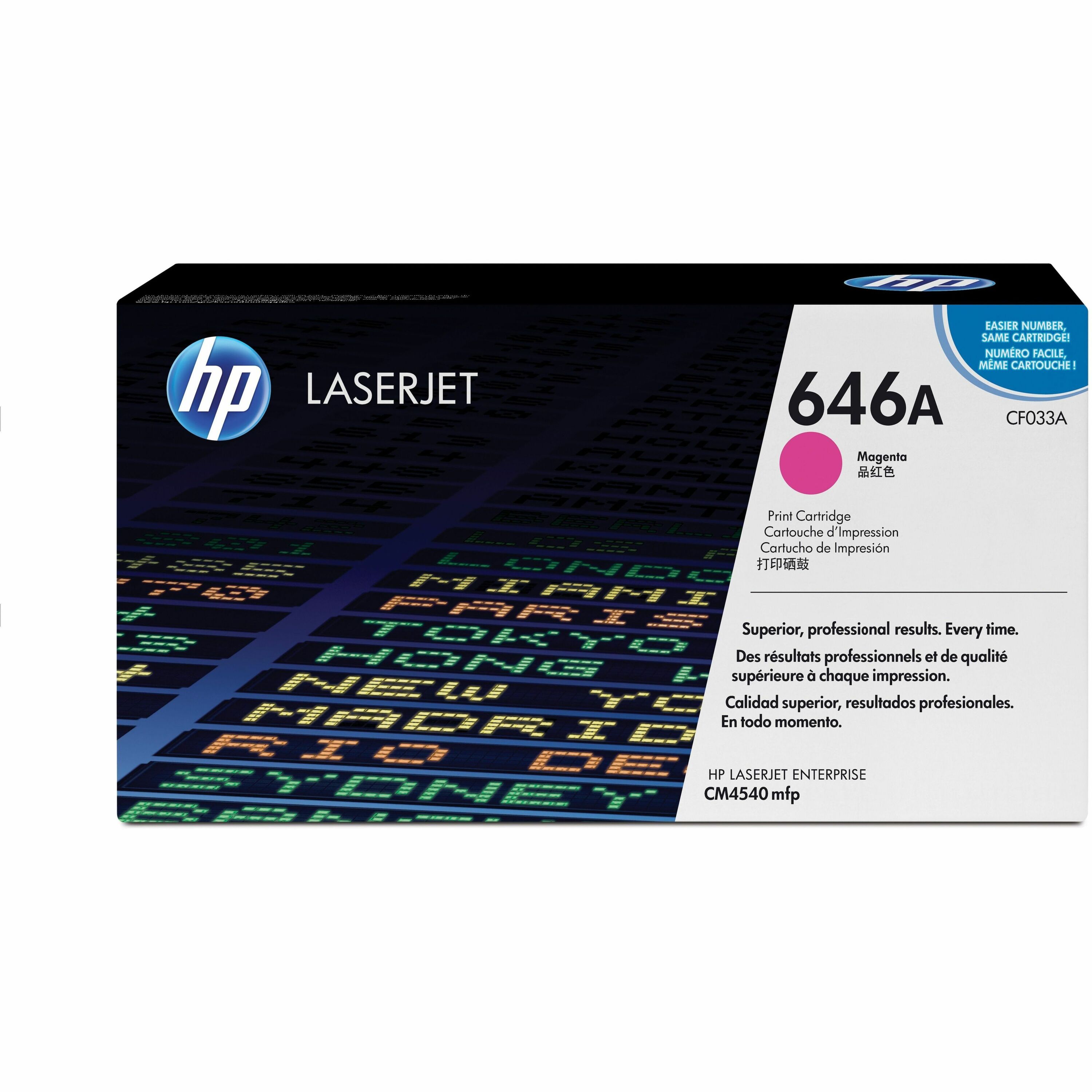 HP 646A (CF033A) Original Toner Cartridge - Single Pack