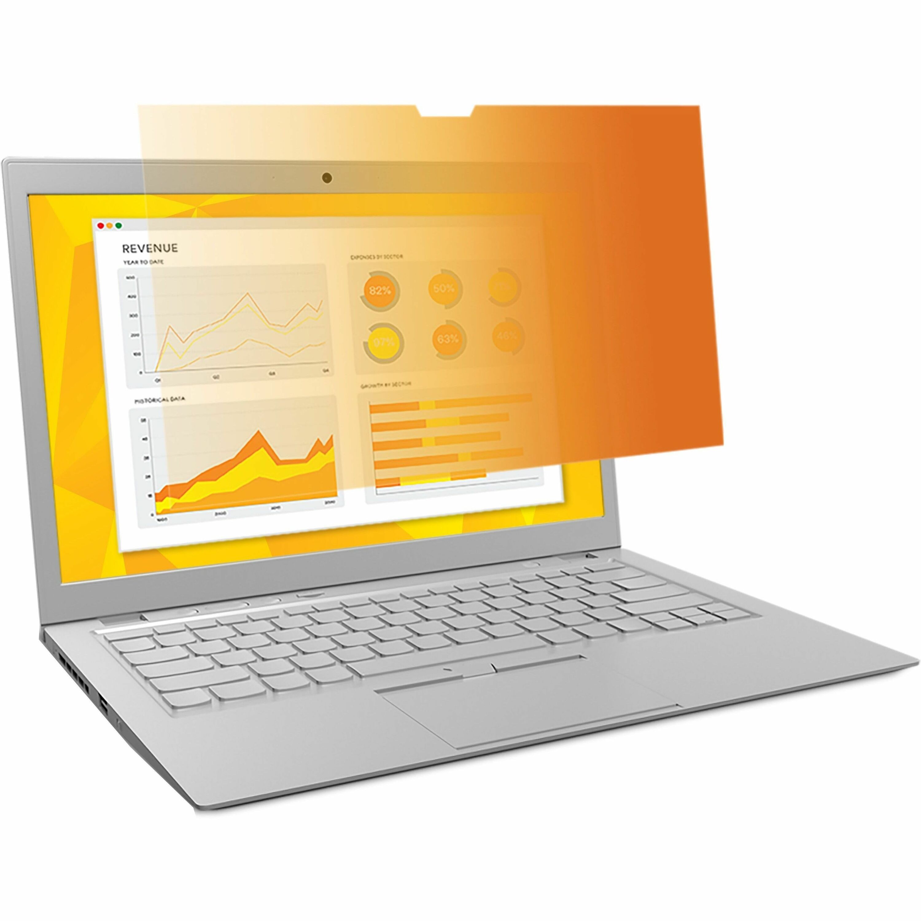 3M™ Gold Privacy Filter for 13.3" Widescreen Laptop