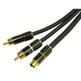 C2G 3ft SonicWave S-Video + RCA Stereo Audio Cable