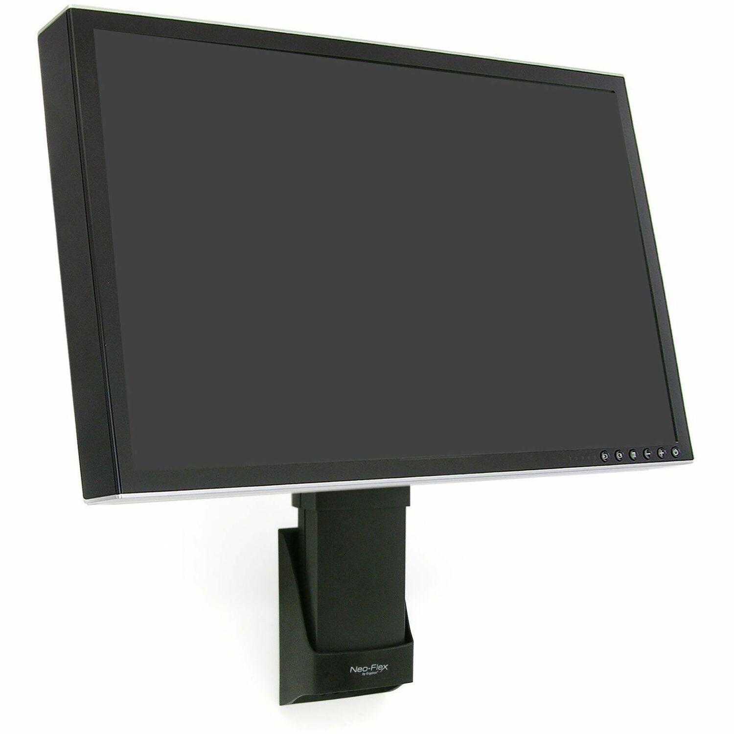 Ergotron Neo-Flex Wall Mount for Monitor, LCD Display, TV, Display, Display Screen - Black - Landscape/Portrait