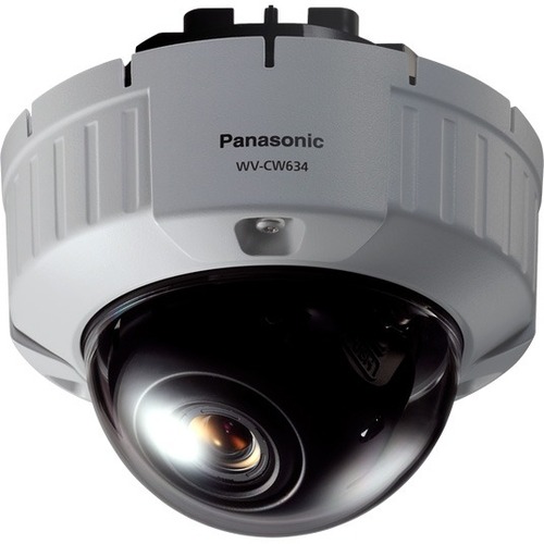 Panasonic Super Dynamic 6 WV-CW634F Surveillance Camera - Color, Monochrome - Dome