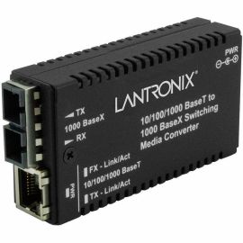 Transition Networks M/GE-PSW-SX-01 Transceiver/Media Converter