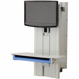 RMS PREMIUM TANDEM ARM W/ 15 LOCKED POSITION HEIGHT ADJUSTMENT, WORK SURFACE; KE