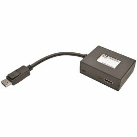 Tripp Lite by Eaton 2-Port DisplayPort to HDMI Video Splitter 1080p 1920 x 1080 60Hz