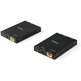 StarTech.com HDMI over CAT6 extender kit - Supports UHD - Resolutions up to 4K 60Hz - Supports HDR and 4:4:4 chroma subsampling - Extended HDMI signal at up to 165 ft. (50 m) - Use existing CAT6 cable infrastructure with a direct