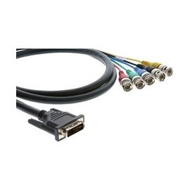 Kramer DVI-A (M) to 5 BNC (M) Molded Breakout Cable
