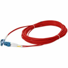 ADDON LC M/M PATCH CBL 2M RED OS2 DUPLEX FIBER OFNR