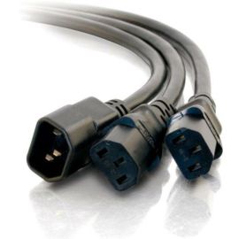POWER CORD - POWER IEC 320 EN 60320 C14 - MALE LEFT GENDER - POWER IEC 320 EN 60
