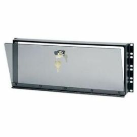 Middle Atlantic Security Cover with Hinged Plexi Door - Fixed - 4RU