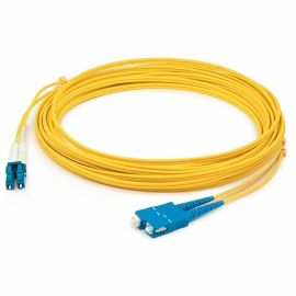 10M SC/LC M/M YELLOW OM4 DUPLEX OFNR TAA FIBER PATCH CBL